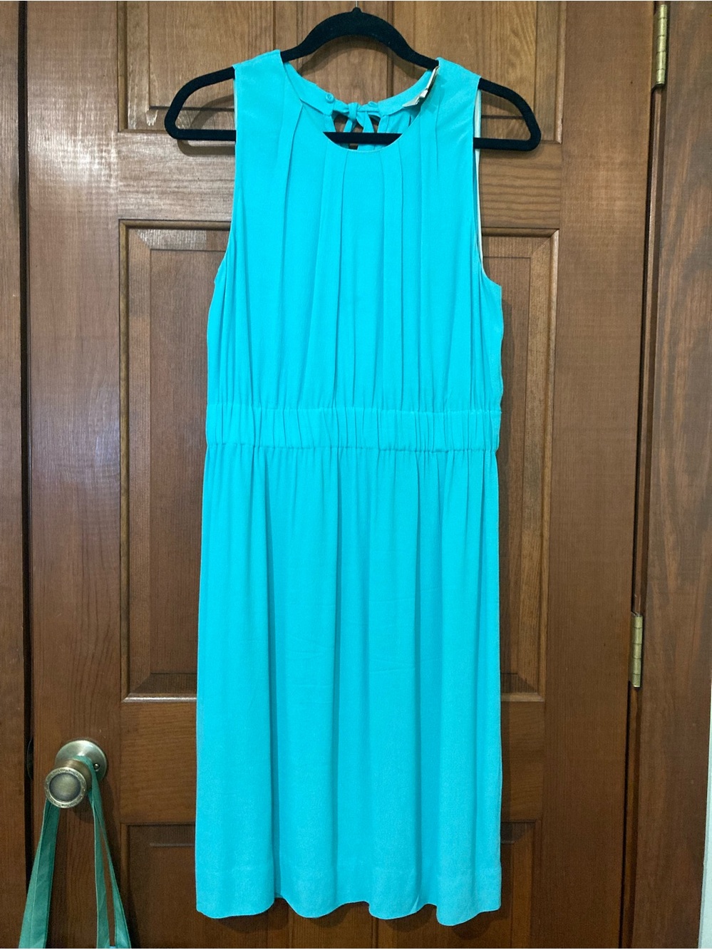 Kate Spade ♠️ Ice Blue High Neck Dress Size 14